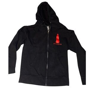Black Slowdive Zip-up Official Merch | everything is alive tour